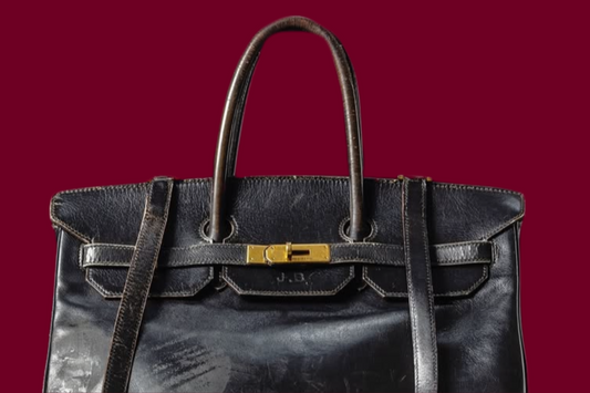 borsa con iniziali di Hermès